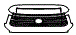 Grille Kit pattern for the 2014 Toyota Tundra