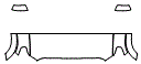 Hood, Fender and Mirror Kit pattern for the 2014 Toyota Tundra