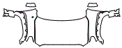 Full Hood, Fender and Mirror Kit pattern for the 2014 Toyota Tundra
