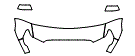 Hood, Fender and Mirror Kit pattern for the 2018 Toyota Sequoia