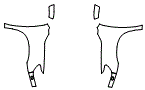 Full Fender and Mirror Kit pattern for the 2008 Toyota Sequoia