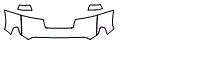 Hood, Fender and Mirror Kit pattern for the 2018 Toyota Tundra