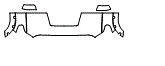 Hood, Fender and Mirror Kit pattern for the 2018 Toyota Tundra