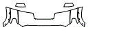 Hood, Fender and Mirror Kit pattern for the 2018 Toyota Tundra