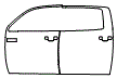 Door Kit pattern for the 2008 Toyota Tundra