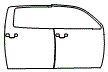 Door Kit pattern for the 2008 Toyota Tundra