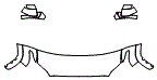Hood, Fender and Mirror Kit pattern for the 2026 Toyota Sequoia