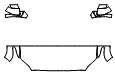 Hood, Fender and Mirror Kit pattern for the 2026 Toyota Tundra