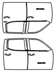 Door Kit pattern for the 2026 Toyota Tundra