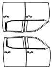 Door Kit pattern for the 2026 Toyota Tundra