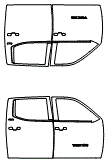 Door Kit pattern for the 2026 Toyota Tundra