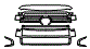 Grille Kit pattern for the 2018 Toyota Sequoia