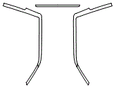 A-Pillar Kit pattern for the 2026 Toyota Tundra