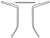 A-Pillar Kit pattern for the 2026 Toyota Tundra