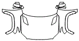 Full Hood, Fender and Mirror Kit pattern for the 2022 Toyota Tundra