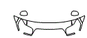 Hood, Fender and Mirror Kit pattern for the 2006 Toyota Sequoia
