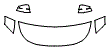 Hood, Fender and Mirror Kit pattern for the 2026 Toyota Highlander