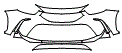 Bumper Kit pattern for the 2026 Toyota Highlander
