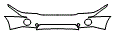 Bumper Kit pattern for the 2006 Toyota Highlander