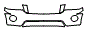 Grille and Bumper Kit pattern for the 2007 Toyota Highlander