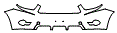 Bumper Kit pattern for the 2009 Toyota Highlander