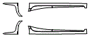 Rocker Panel pattern for the 2016 Toyota Camry