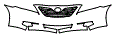 Grille and Bumper Kit pattern for the 2007 Toyota Camry