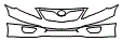 Bumper Kit pattern for the 2011 Toyota Camry