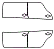 Door Kit pattern for the 2012 Toyota Camry