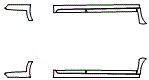 Rocker Panel Kit pattern for the 2019 Toyota Camry Hybrid