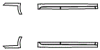 Rocker Panel Kit pattern for the 2020 Toyota Camry