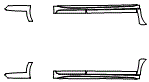 Rocker Panel Kit pattern for the 2024 Toyota Camry Hybrid
