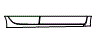 Rocker Panel Kit pattern for the 2006 Toyota Camry