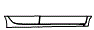 Rocker Panel Kit pattern for the 2006 Toyota Camry