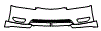 Bumper Kit pattern for the 2006 Toyota Camry
