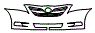 Grille and Bumper Kit pattern for the 2007 Toyota Camry