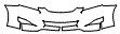 Bumper Kit pattern for the 2012 Toyota Matrix