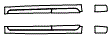 Rocker Panel Kit pattern for the 2012 Toyota Matrix