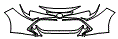 Bumper Kit pattern for the 2020 Toyota Corolla