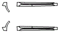 Rocker Panel Kit pattern for the 2027 Toyota Corolla