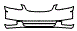Bumper Kit pattern for the 2003 Toyota Corolla