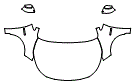 Full Hood, Fender and Mirror Kit pattern for the 2020 Toyota Corolla