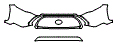 Bumper Kit pattern for the 2022 Toyota Corolla Cross