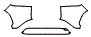 Rear Bumper Kit pattern for the 2026 Toyota Corolla Cross