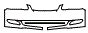 Bumper Kit pattern for the 2005 Toyota Corolla