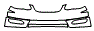 Bumper Kit pattern for the 2005 Toyota Corolla