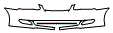 Bumper Kit pattern for the 2005 Toyota Corolla