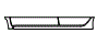 Rocker Panel Kit pattern for the 2005 Toyota Corolla