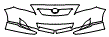 Bumper Kit pattern for the 2009 Toyota Corolla