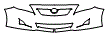 Bumper Kit pattern for the 2009 Toyota Corolla